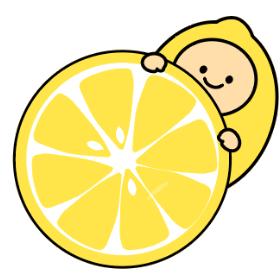 大きなレモンを持つはぴれもん